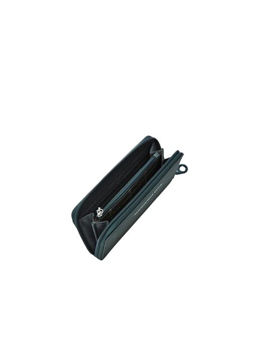 MD20 wallet zip around MANDARINA DUCK | P10QMPN1SPINE GREEN